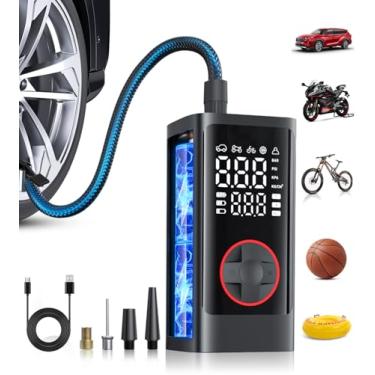 Imagem de Pumptiva Compressor de ar portátil para insuflador de pneu, bomba de pneu de bicicleta elétrica