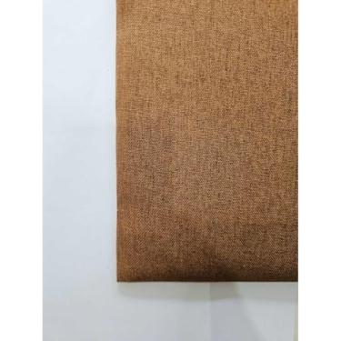 Imagem de Cabeceira Modular Estofada 60x20cm + 120x20cm | Painel Decorativo para Cama | Autocolante, Macia, Design Moderno para Quarto(20UN 20X80CM LINHO TERRACOTA)