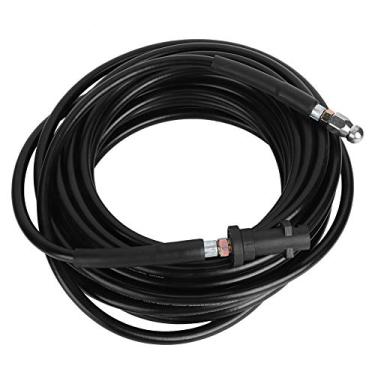 Imagem de Domary Mangueira de Limpeza de Alta Pressão de 15 M Com Bico de Cobre, Limpador de Tubo de Drenagem de Esgoto para LAVOR BAUKER, Ferramenta de Limpeza de Aço Trançado de PVC Durável,