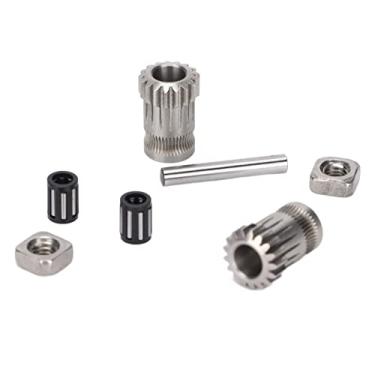Imagem de KIMISS Kit de Roda de Extrusão para Prusa I3 - Peças de Engrenagem de Acionamento de Extrusora Com Engrenagens de Aço Endurecido - Acessórios para Impressora 3D Com Alto Brilho e Efeito de Impressão