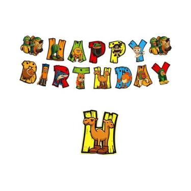 Imagem de Artigos Para Festa De Chá De Bebê Infantil Tema Italiano Brainrot Tung