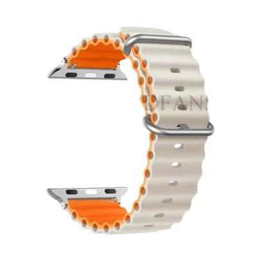 Imagem de Pulseiras Ocean Para Apple Watch Series 7 6 5 4 3 SE 8 Ultra Compatíve