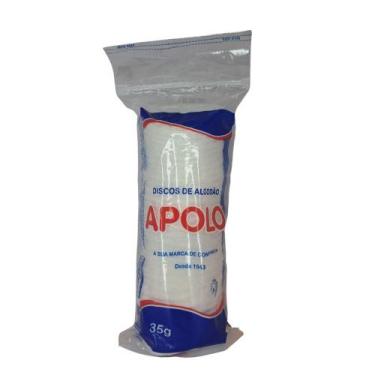 Imagem de Algodao em disco 35G Apolo Ziplock 44071