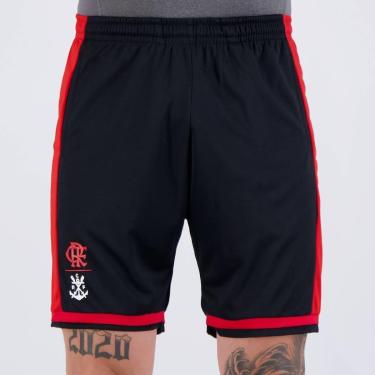 Imagem de Bermuda Flamengo Feint Preta-Masculino