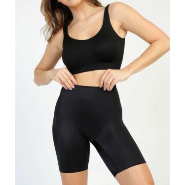 Imagem de Bermuda Modeladora Cintura Alta Marisa-51980, Preto, M