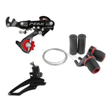 Imagem de Passador + Câmbio Traseiro + Dianteiro Yamada 18 E 21 Marcha