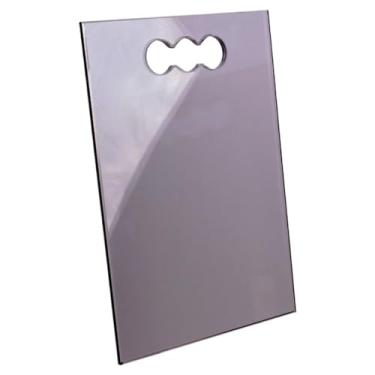 Imagem de Tábua De Vidro Temperado 30x21 Churrasco Carne Cozinha Vidro(Fumê,8mm)