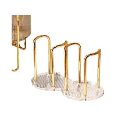 Imagem de Suporte De Armazenamento Para Copos Descartáveis De Luxo, Expositor De