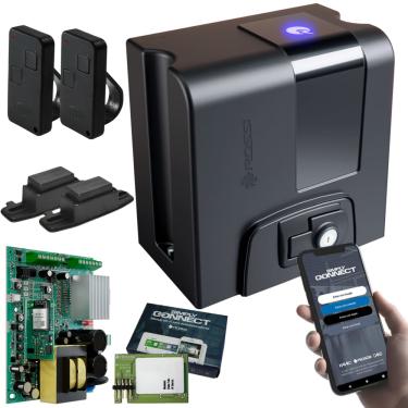 Imagem de Kit Motor Portão Dz Atto Nitro Wifi Simply Connect App Celular Rossi 400kg Alexa
