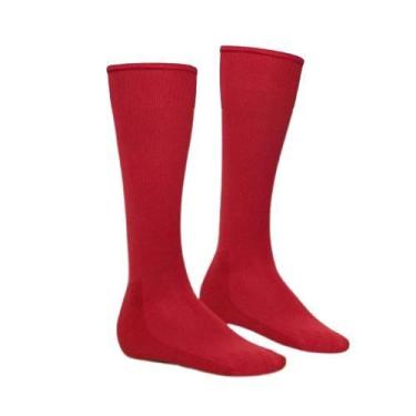 Imagem de Meião de futebol selene 4171.006, Vermelho, 39-43