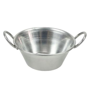 Imagem de Mini Tacho Paella Panelinha De Alumínio 2 Alças 7,5Cm Gourme