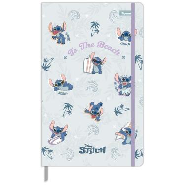 Imagem de Caderno Costurado Sem Pauta Stitch 80f 128x208mm Foroni Estampa 3