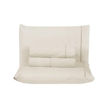 Imagem de Jogo De Cama Premier Queen 04 Peças Hipercal 200 Fios 80% Algodão, 20% Poliéster - Palha