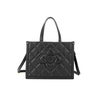 Imagem de Lenna's Bolsa de Mão e Transversal Feminina Shopper Bag Tiracolo Preta