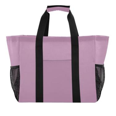 Imagem de Bolsa feminina Opera Mauve, bolsa estética diária para mulheres com alças abertas