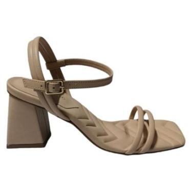 Imagem de Sandália Bebecê De Salto Com Tiras 6037 - Feminino-Feminino