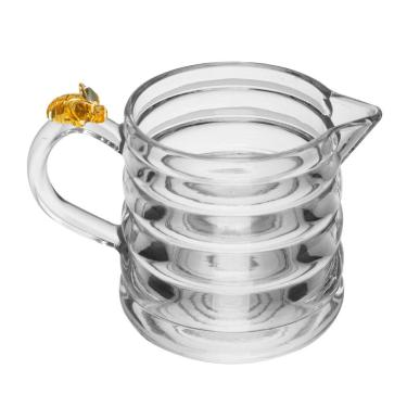 Imagem de Leiteira Little Bee 300Ml Cristal Resistente Abelha Colmeia