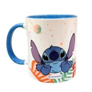 Imagem de Caneca Pop Porcelana Stitch Disney 350ml - Zona Criativa, Cosmic Vibes