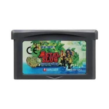 Imagem de Cartucho De Jogo Metal Slug GBA 32 Bits Para Console Metal Slug Advanc