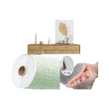 Imagem de Adesivos De Parede Em Espuma De Linho 3D Impermeáveis, Papel De Parede