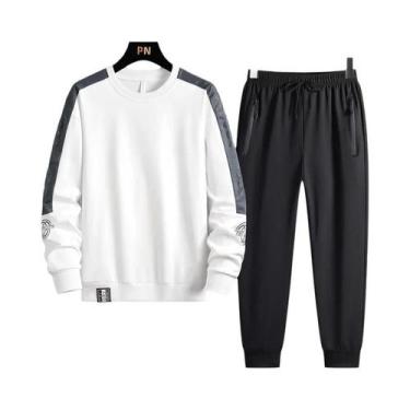 Imagem de Conjunto De Roupas Esportivas Masculinas plus Size 5XL Moda Coreana Ou