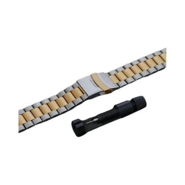 Imagem de Pulseira De Luxo Em Aço Inoxidável Para Relógio Amazfit T-Rex 3 Huami,