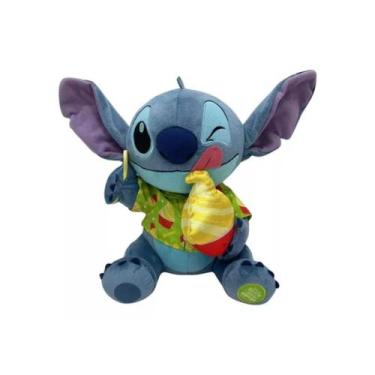 Imagem de Pelúcia Stitch Sorvete Abacaxi 25cm Edição Especial Disney