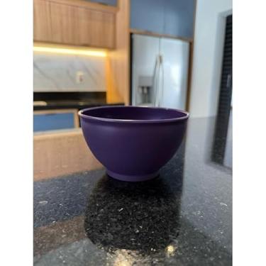 Imagem de Kit Potes 800ml + Tigelas Cumbucas Bowls Plástico - Ideal para Açaí, Sorvete, Doce e Salgado, Prático para Casa e Eventos, Versátil e Durável (Roxo,5)