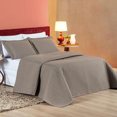 Imagem de Cobre Leito Mistral King Dupla Face 3 Peças - Camafeu - Casa Show Enxo