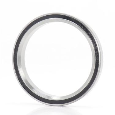 Imagem de XMGKMN 453H7.3 Rolamentos de fone de ouvido para bicicleta de estrada 35 x 45,3 x 7,3 mm (1 peça) conjunto de rolamentos inferiores superiores cônicos de aço cromado 45/45 graus