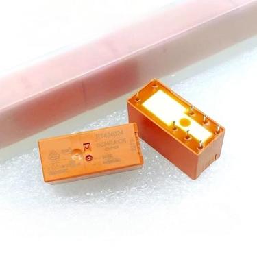 Imagem de 1 pç/lote Relé: RT424024 24VDC 8A 8 pinos G2RL-24