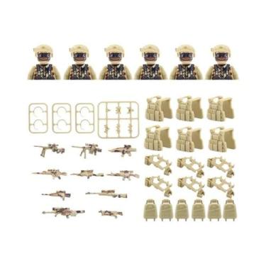 Imagem de Brinquedos De Blocos De Montar Mini Bonecos Humanoides Para Crianças, 