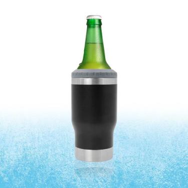 Imagem de Copo Térmico Porta Lata Gf Long Neck Copo Abridor Verde Esc - Dolce Ma