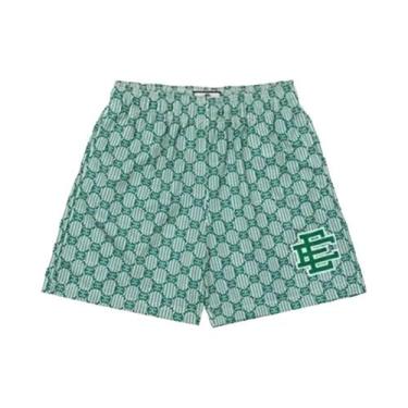 Imagem de Shorts Casuais Masculinos De Malha Listrada Eric Emanuel EE Para Fitne