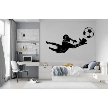 Imagem de Adesivo De Parede Goleiro - Lojinha Da Luc Adesivos