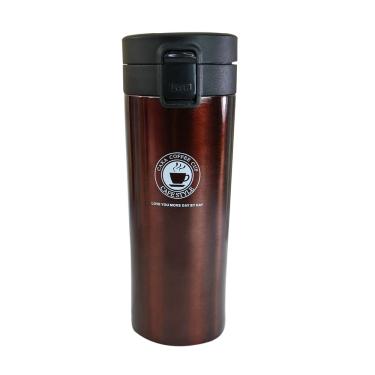 Imagem de Copo Isotérmico De Inox Com Trava 360Ml Quente Frio Café