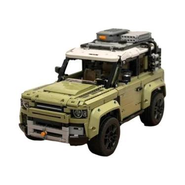 Imagem de Blocos De Montar De Carro Clássico Off-road Defender Para Meninos Adul