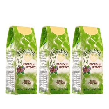 Imagem de KIT 3 Extrato de Própolis Verde 30ml Ponlee - Sunyata
