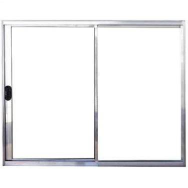 Imagem de Janela Vitro 2 Folhas Alumínio Brilhante 1.00  X 1.50 Modular - DC