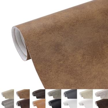 Imagem de Tecido de vinil marinho, 139,7 cm de largura 1,3 mm de espessura, tecido de couro sintético macio, folhas de couro vintage para artesanato faça você mesmo, cadeiras, assentos, carteiras, almofadas, 5