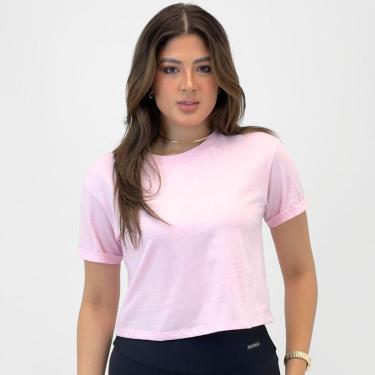 Imagem de Cropped Malwee Manga Curta Feminina-Feminino