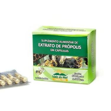 Imagem de Extrato de Própolis Verde 30 cápsulas - Vale do Mel