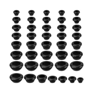 Imagem de Kit De 70 Peças De Borrachas De Vedação Para Fiação Automotiva E Painé