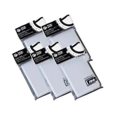 Imagem de Protetores De Cartas 65x90mm, Pacote Com 100 Unidades, Tamanho Perfeit