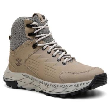 Imagem de Bota Masculina Adventure VNT Couro Legítimo Design Moderno Com Forro T