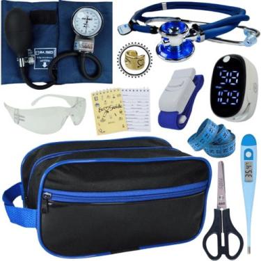Imagem de Kit Enfermagem Aparelho Pressão Esteto Frete Grátis Promocao - Love Sa