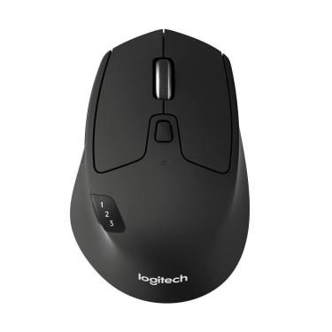 Imagem de Mouse sem Fio Logitech Triathlon M720 - Tecnologia Flow Unifying - 1000dpi - Preto - 910-004790-Unissex