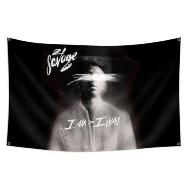 Imagem de Tapestry Savages Flag Art Anime Wall Tapestry 150x90cm - yiweisai