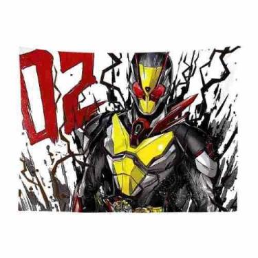 Imagem de Tapeçaria Kamens Riders Zeros Ones Wall 150x130cm, microtecido - yiwei