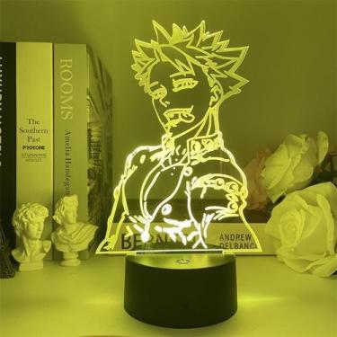 Imagem de Luz noturna 3D LED Seven Deadly Sins proíbe a mudança de cor - yiweisa